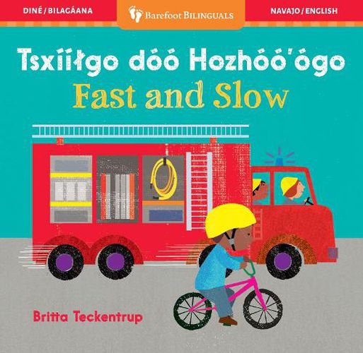 Cover image for Fast and Slow (Bilingual Navajo & English)