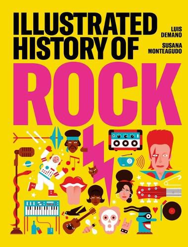 Cover image for The Illustrated History of Rock and Roll