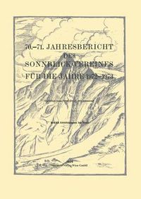 Cover image for 70.-71. Jahresbericht Des Sonnblick-Vereines Fur Die Jahre 1972-1973