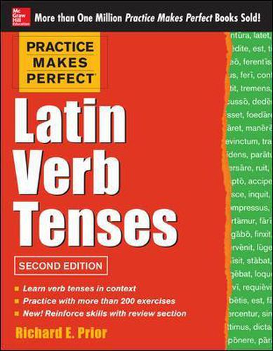 Cover image for Practice Makes Perfect Latin Verb Tenses