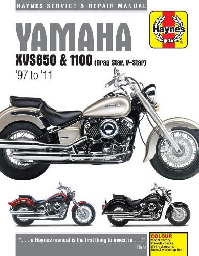 Cover image for Yamaha XVS650 & 1100 Drag Star/V-Star (97 - 11)