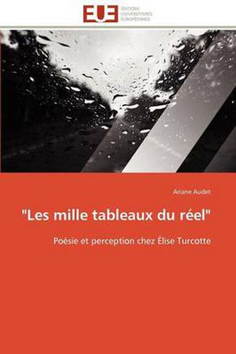 Cover image for Les Mille Tableaux Du R El
