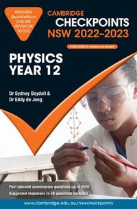 Cover image for Cambridge Checkpoints NSW Physics Year 12 2022-2023