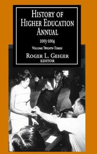 Cover image for History of Higher Education Annual