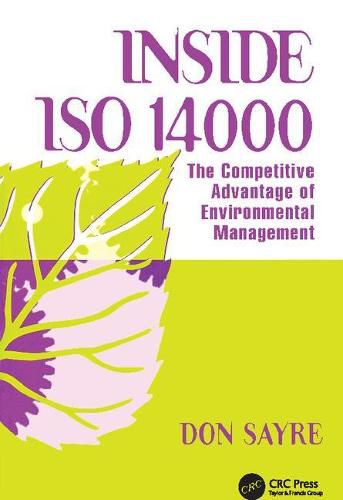 Cover image for INSDE ISO 14000: The Competitive Advantage of Environmental Management