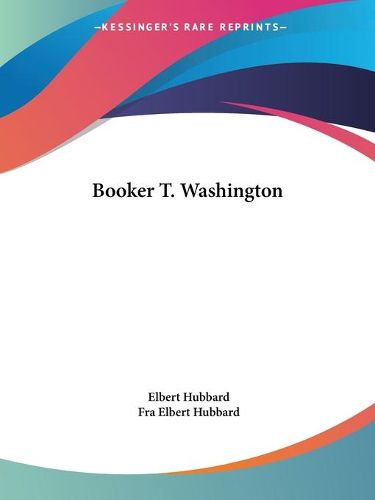 Cover image for Booker T. Washington