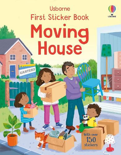 Cover image for First Sticker Book Moving House