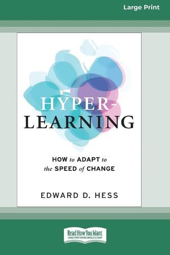 Cover image for Hyper-Learning: How to Adapt to the Speed of Change (16pt Large Print Edition)