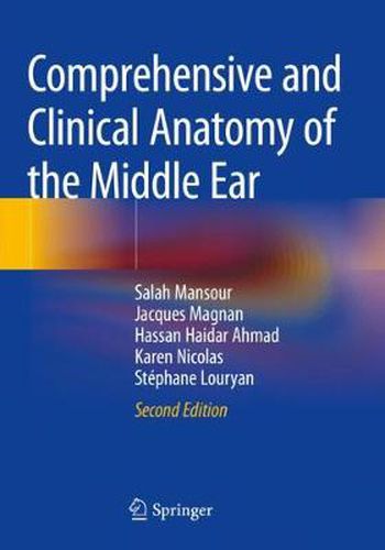 Cover image for Comprehensive and Clinical Anatomy of the Middle Ear