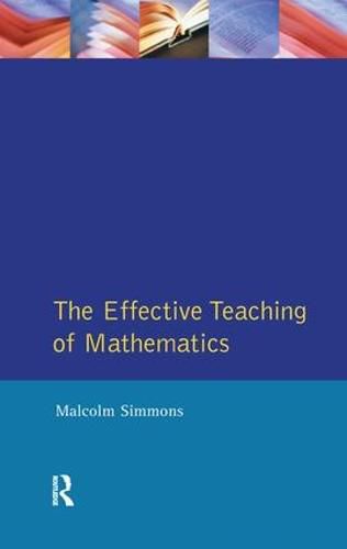 Cover image for Effective Teaching of Mathematics, The