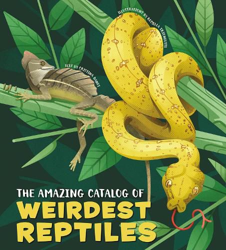 Cover image for The Amazing Catalogue of Weirdest Reptiles