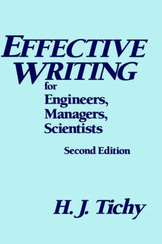 Cover image for Effective Writing for Engineers, Managers, Scientists