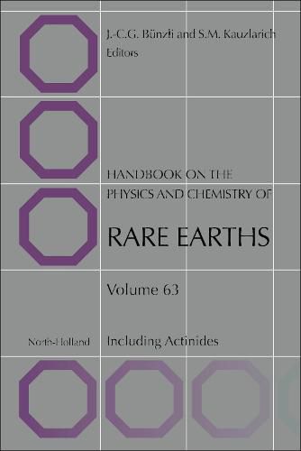 Handbook on the Physics and Chemistry of Rare Earths: Volume 63