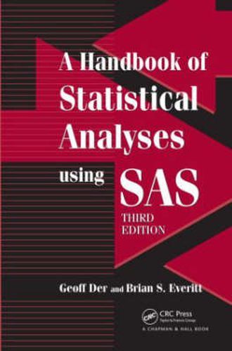 Cover image for A Handbook of Statistical Analyses using SAS