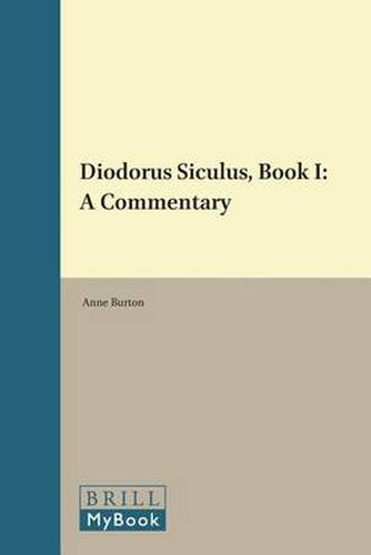 Cover image for Diodorus Siculus, Book I: A Commentary
