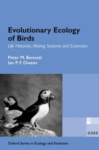 Cover image for Evolutionary Ecology of Birds: Life Histories, Mating Systems, and Extinction