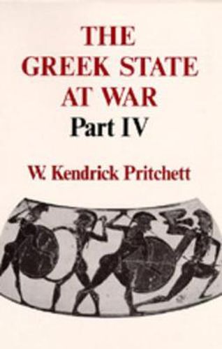 Cover image for The Greek State at War, Part IV