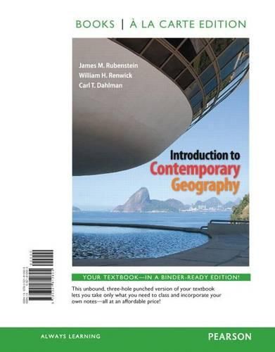 Cover image for Introduction to Contemporary Geography