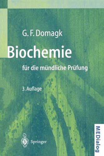 Cover image for Biochemie fur die mundliche Prufung: Fragen und Antworten