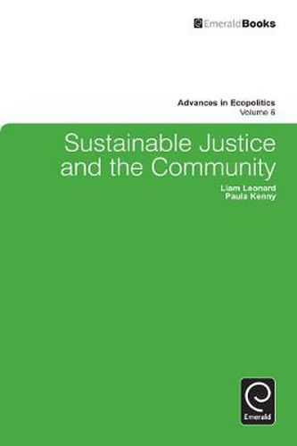 Cover image for Sustainable Justice and the Community