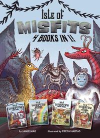 Cover image for Isle of Misfits: 4 Books in 1!