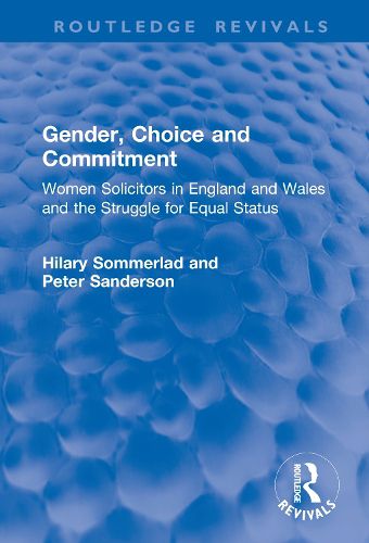 Cover image for Gender, Choice and Commitment