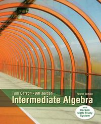 Cover image for Intermediate Algebra