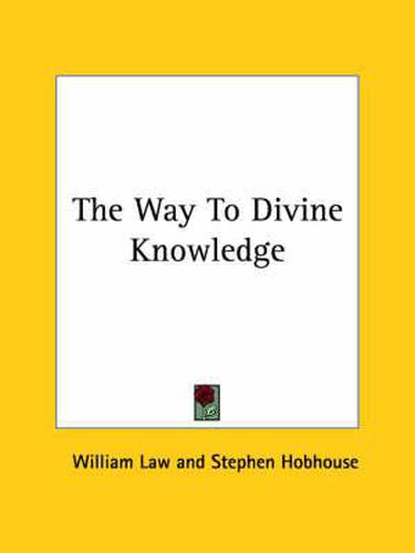 Cover image for The Way to Divine Knowledge