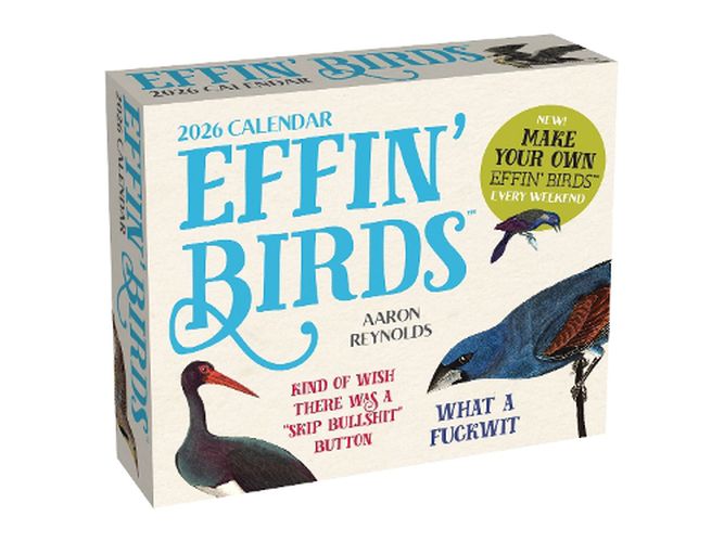 Cover image for Effin' Birds 2026 Day-to-Day Calendar