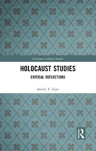 Cover image for Holocaust Studies: Critical Reflections