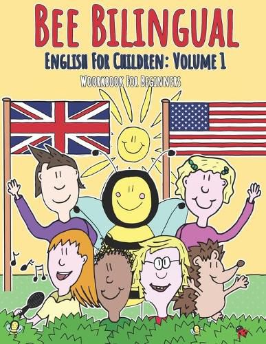 Cover image for English for Children: Volume 1: Entertaining and constructive worksheets, games, word searches, colouring pages