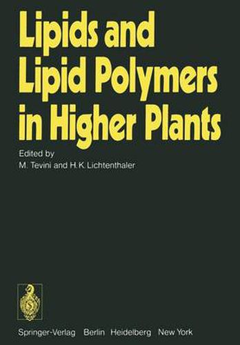 Cover image for Lipids and Lipid Polymers in Higher Plants