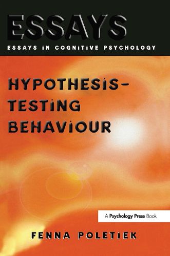 Cover image for Hypothesis-testing Behaviour