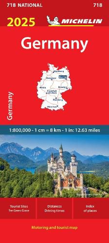 Cover image for Germany 2025 - Michelin National Map 718