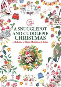 Cover image for A Snugglepot and Cuddlepie Christmas Adult Colouring Book (May Gibbs)