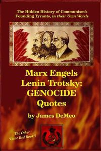 Cover image for Marx Engels Lenin Trotsky: GENOCIDE QUOTES: The Hidden History of Communism's Founding Tyrants, in their Own Words