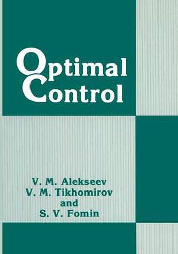 Cover image for Optimal Control