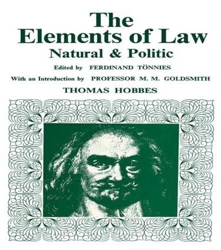 Cover image for Elements of Law, Natural and Political