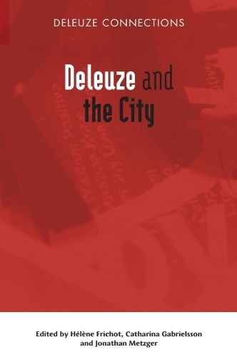 Cover image for Deleuze and the City