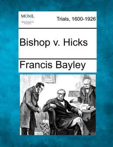 Cover image for Bishop V. Hicks