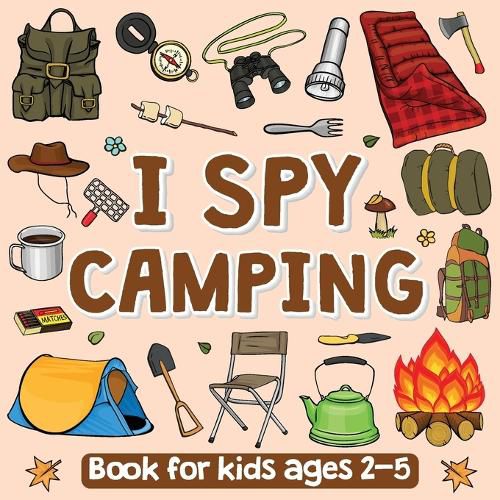 I Spy Camping Book for Kids Ages 2-5