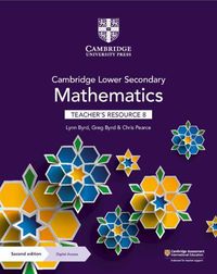 Cover image for Cambridge Lower Secondary Mathematics Teacher's Resource 8 with Digital Access