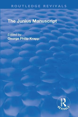 Revival: The Junius Manuscript (1931)