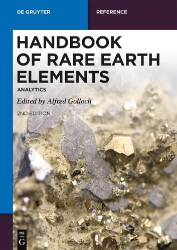 Cover image for Handbook of Rare Earth Elements: Analytics