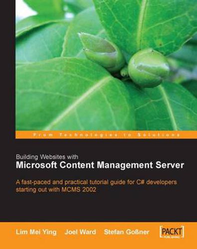 Cover image for Building Websites with Microsoft Content Management Server