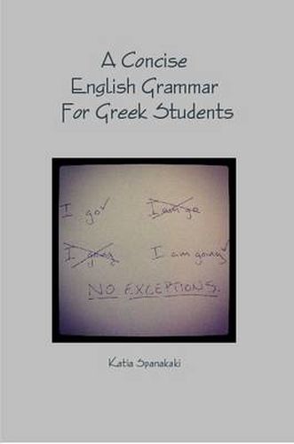 Cover image for A Concise English Grammar For Greek Students