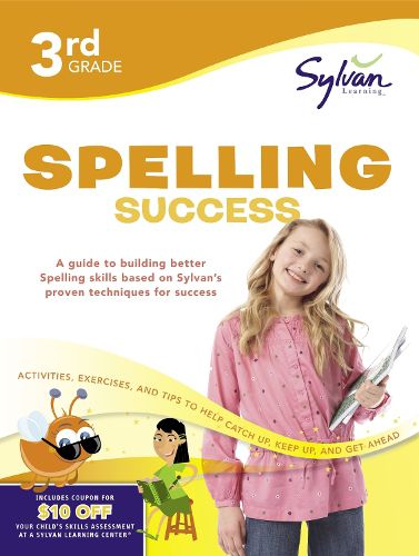 Cover image for Third Grade Spelling Success (Sylvan Workbooks)