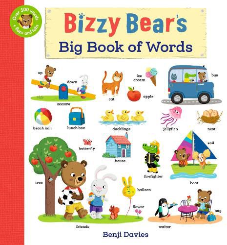 Cover image for Bizzy Bear's Big Book of Words