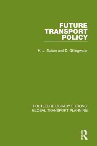 Cover image for Future Transport Policy