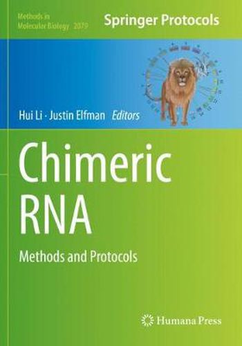 Cover image for Chimeric RNA: Methods and Protocols